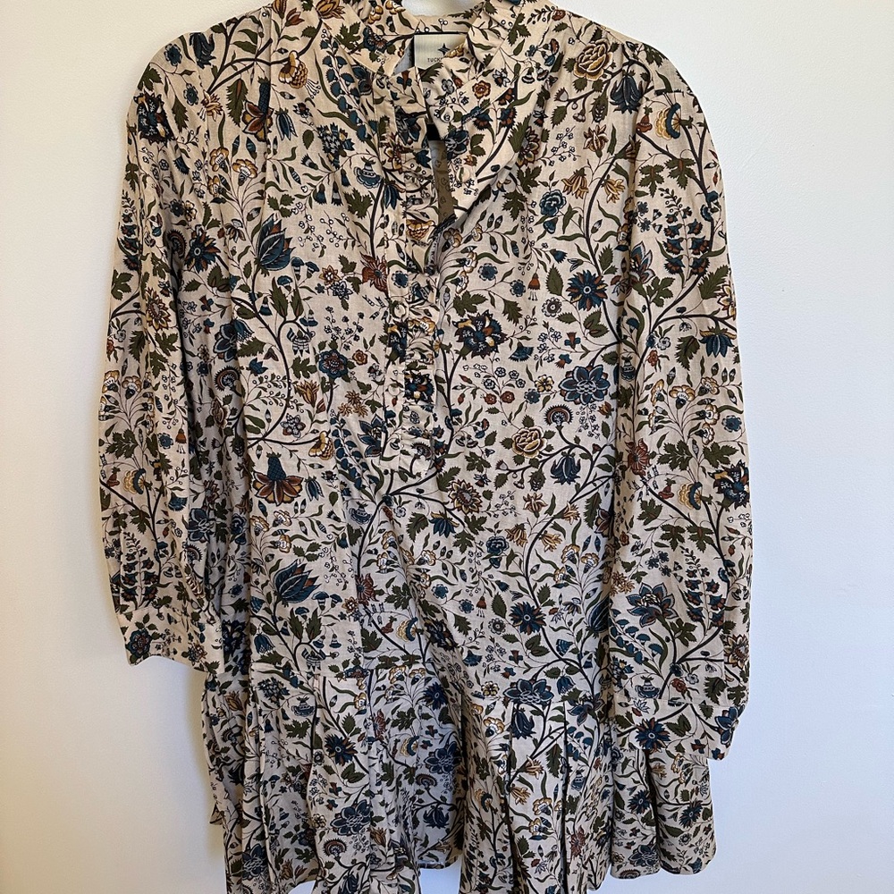 Tuckernuck Floral Print Drop waist Dress